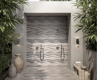 Плитка Kerama Marazzi Касабланка серый светлый структура арт. KM6012B0071R (60х119,5х0,9) матовый